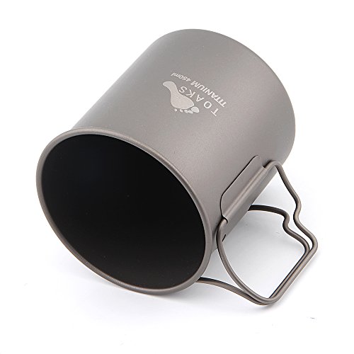 TOAKS 450ml Titanium Camping Cup