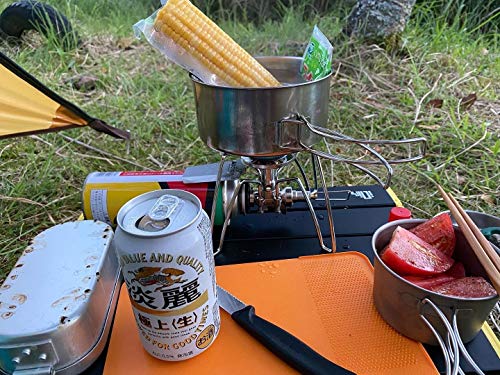 iClimb Ultralight Camping Folding Table, Black - Small