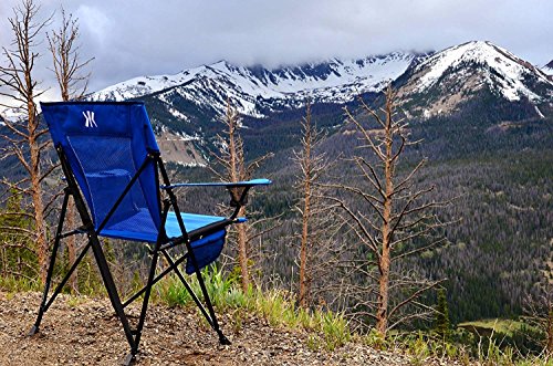 Kijaro Dual Lock Folding Camp Chairs - Maldives Blue