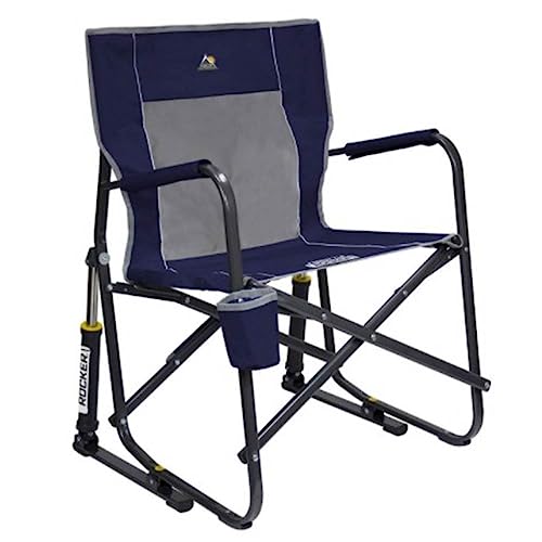 GCI Outdoor Freestyle Rocker Portable Camping Chair Black