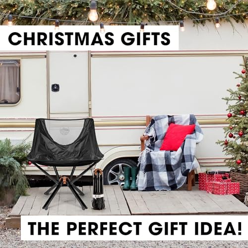 Lightweight CLIQ Portable Chair for Camping - Supports 300lbs