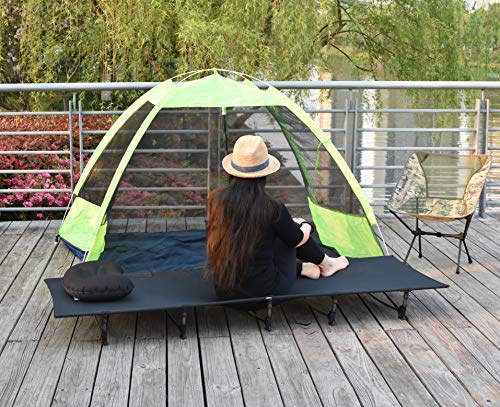 Ultralight Folding Camping Cot Bed for Outdoor Travel