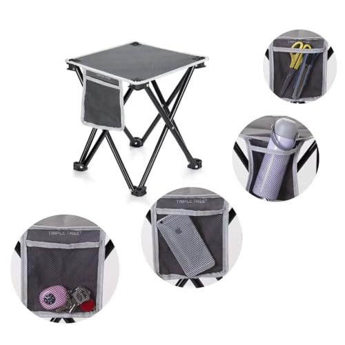 TRIPLE TREE 2 Pack Camping Stool with Carry Bag