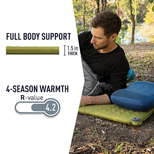 Sea to Summit Self-Inflating Foam Sleeping Mat, Regular Size