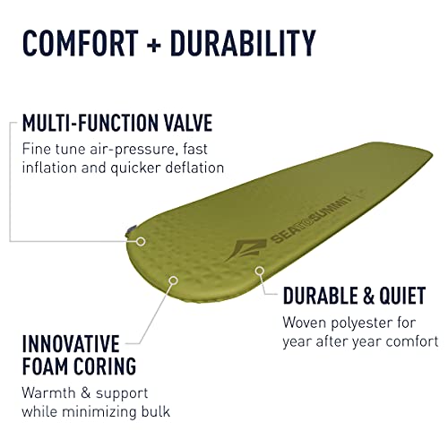 Sea to Summit Self-Inflating Foam Sleeping Mat, Regular Size
