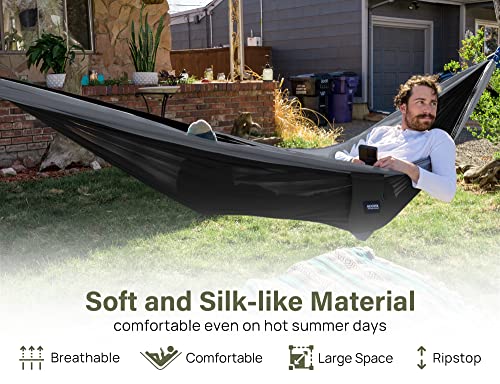 Kootek Lightweight Portable Double Hammock - 500 lbs Capacity