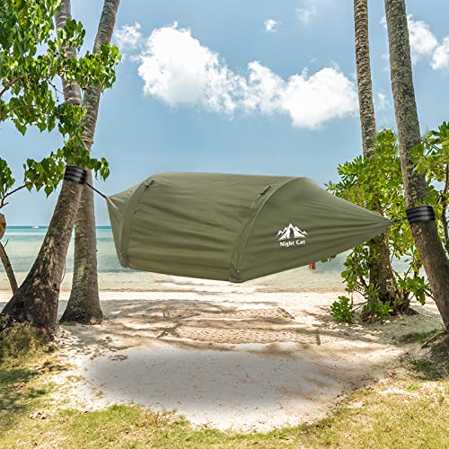 Night Cat Hammock Tent with Rain Fly & Mosquito Net