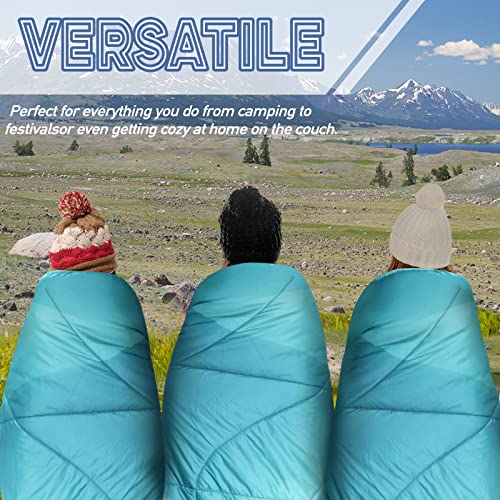 Ultra-Warm Lightweight Camping Blanket for Outdoor Survival