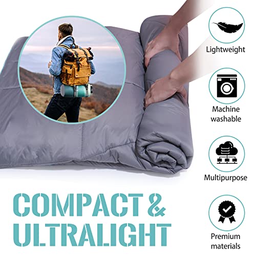 Ultra-Warm Lightweight Camping Blanket for Outdoor Survival