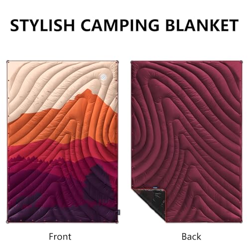 hotkoko Lightweight Puffy Camping Outdoor Blanket