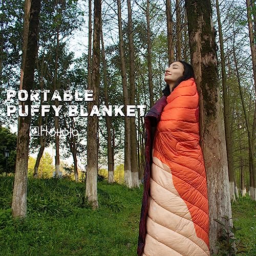 hotkoko Lightweight Puffy Camping Outdoor Blanket