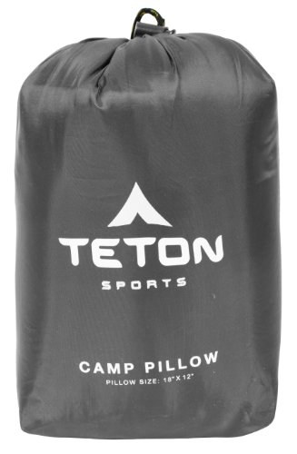 Lightweight washable camp pillow for travel, camping