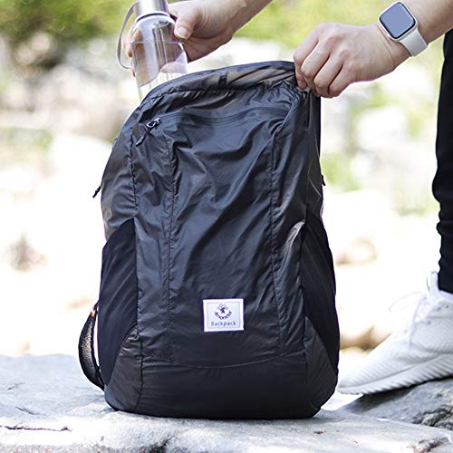 4Monster Waterproof Daypack for Travel, Camping, Hiking (Grey, 16L)