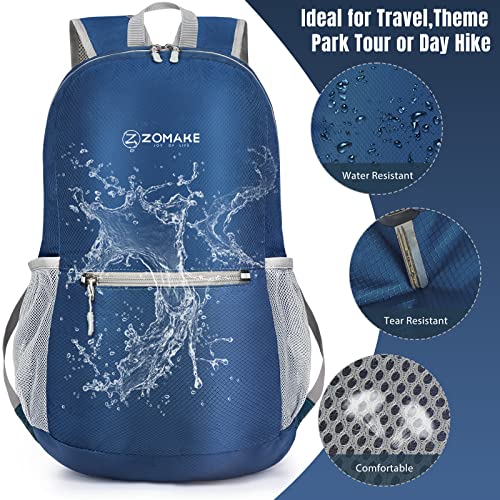 ZOMAKE 20L Packable Daypack: Ultra Lightweight, Water Resistant