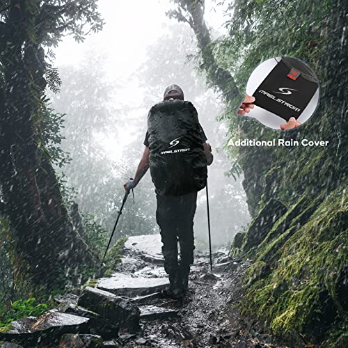 Maelstrom 40L Waterproof Hiking Daypack with Rain Cover