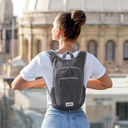 G4Free Lightweight Packable Hiking Daypack - Black