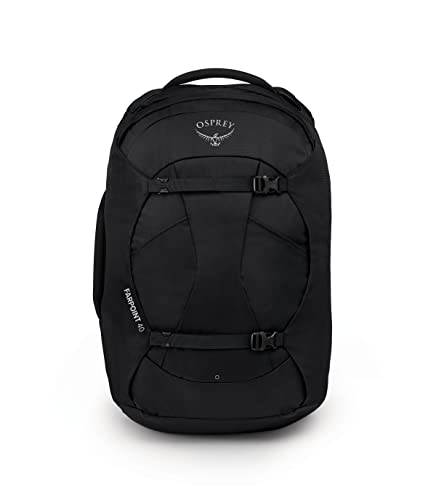 Osprey Farpoint 40L Men's Black Travel Backpack