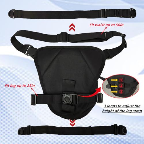 Unisex Tactical Leg Bag for Survival Essentials