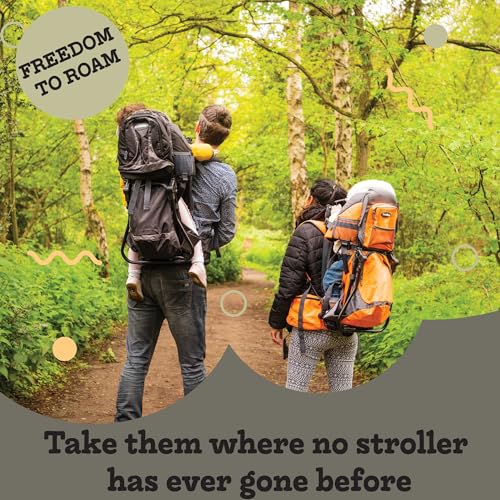 Luvdbaby Hiking Baby Carrier: Comfortable Toddler Backpack System