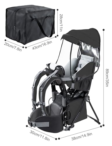 besrey Baby Backpack Carrier with Safety Features