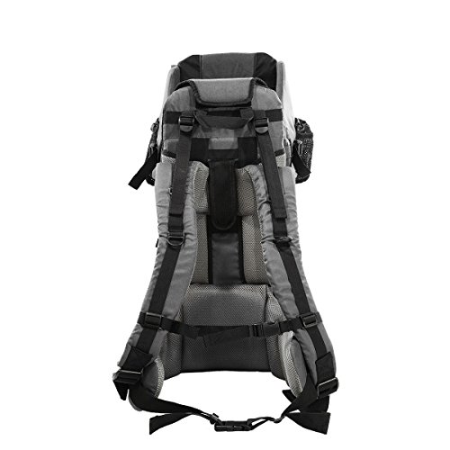 ClevrPlus Baby Backpack Carrier for Toddler Hiking, Grey