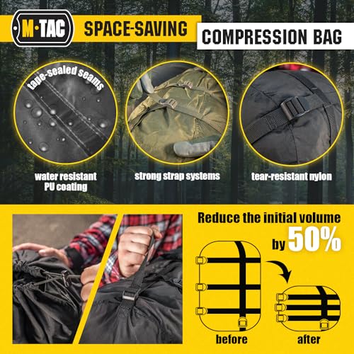 M-Tac Military Compression Sack for Sleeping Bag (Olive)