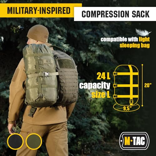 M-Tac Military Compression Sack for Sleeping Bag (Olive)