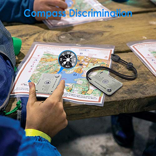 Military Grade Signal Mirror for Hiking and Emergency