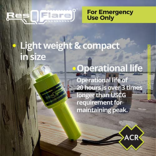 ACR ResQFlare E-Flare & Flag, USCG Approved Survival