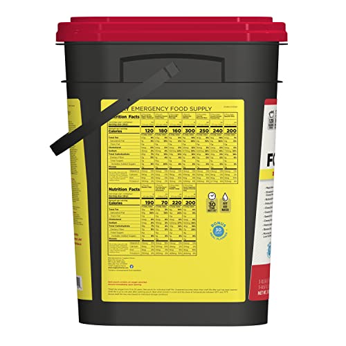 Augason Farms 30-Day Emergency Food Supply, 200 Servings