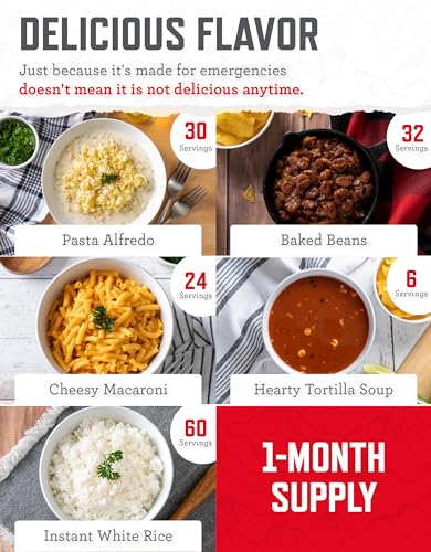 ReadyWise 30 Day Emergency Food Supply - 298 Servings