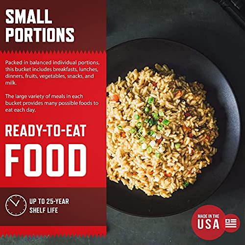 READYWISE 104 Serving Emergency MRE Variety Bucket