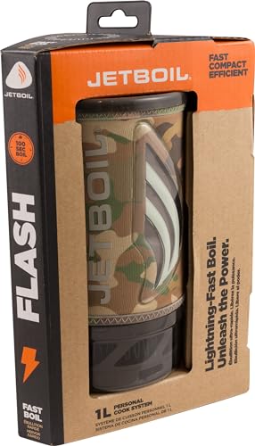 Jetboil Flash Camo Brown Cooking System for Survival