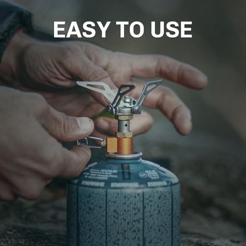 Fire-Maple FMS-300T Backpacking Stove, Titanium, ISPO Gold Winner