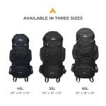 TETON 55L Scout Backpack for Hiking, Camping & Backpacking