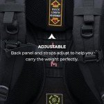 65L Explorer Internal Frame Backpack for Survival Trips