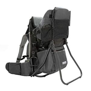 ClevrPlus Baby Backpack Carrier for Toddler Hiking, Grey