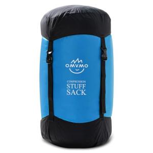 OMVMO 45L Water-Resistant Compression Sack, Sky Blue Sleep Bag