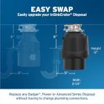 InSinkErator 1HP Power Continuous Feed Garbage Disposal
