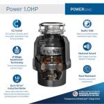 InSinkErator 1HP Power Continuous Feed Garbage Disposal