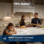 InSinkErator Evolution 0.75HP Continuous Feed Disposal