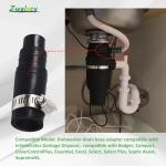 Dishwasher Drain Hose Adapter Kit for Insinkerator