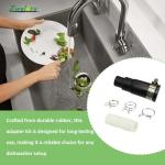 Dishwasher Drain Hose Adapter Kit for Insinkerator