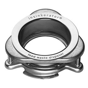 InSinkErator Quick Lock Mounting Flange, Stainless Steel