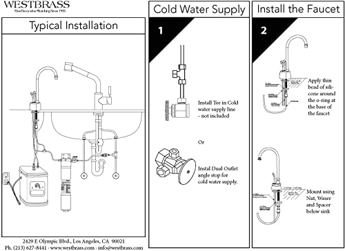Satin Nickel Hot Water Dispenser Faucet