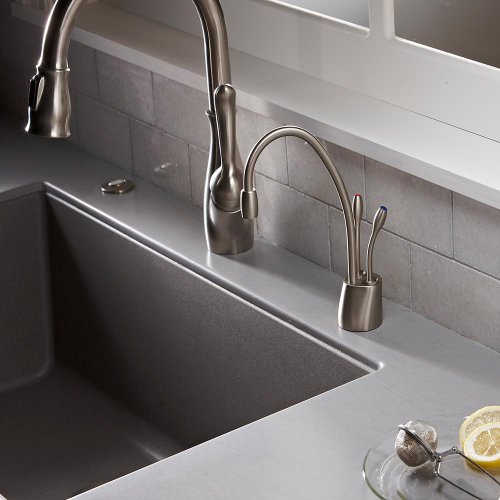 Matte Black Hot/Cold Water Dispenser Faucet
