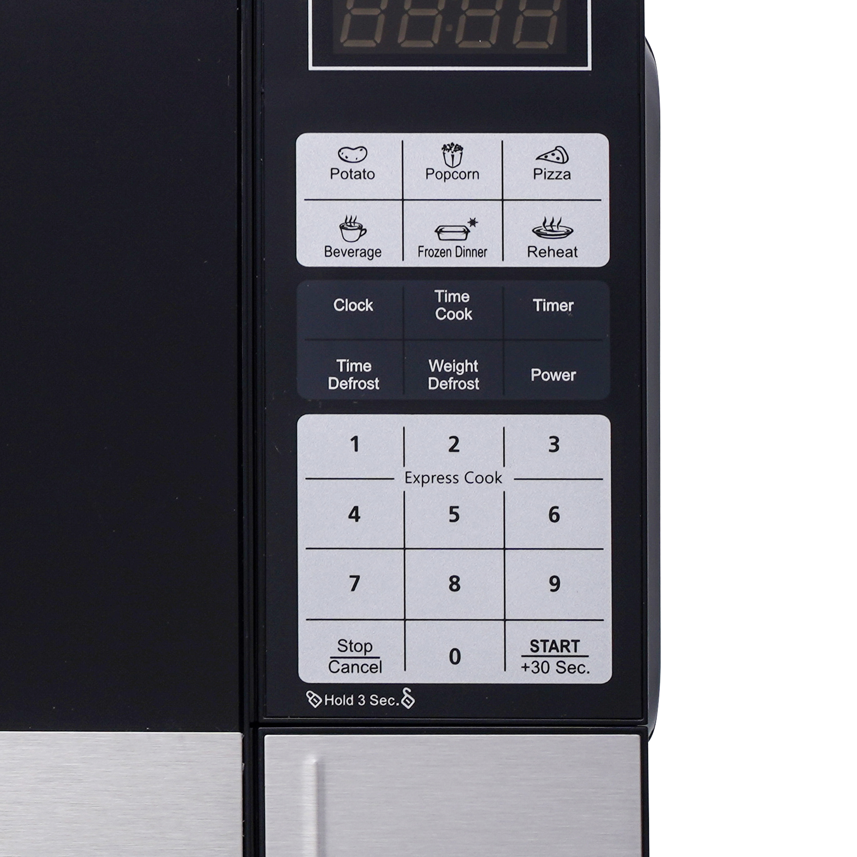 Avanti Stainless Steel Microwave, 0.7 cu.ft