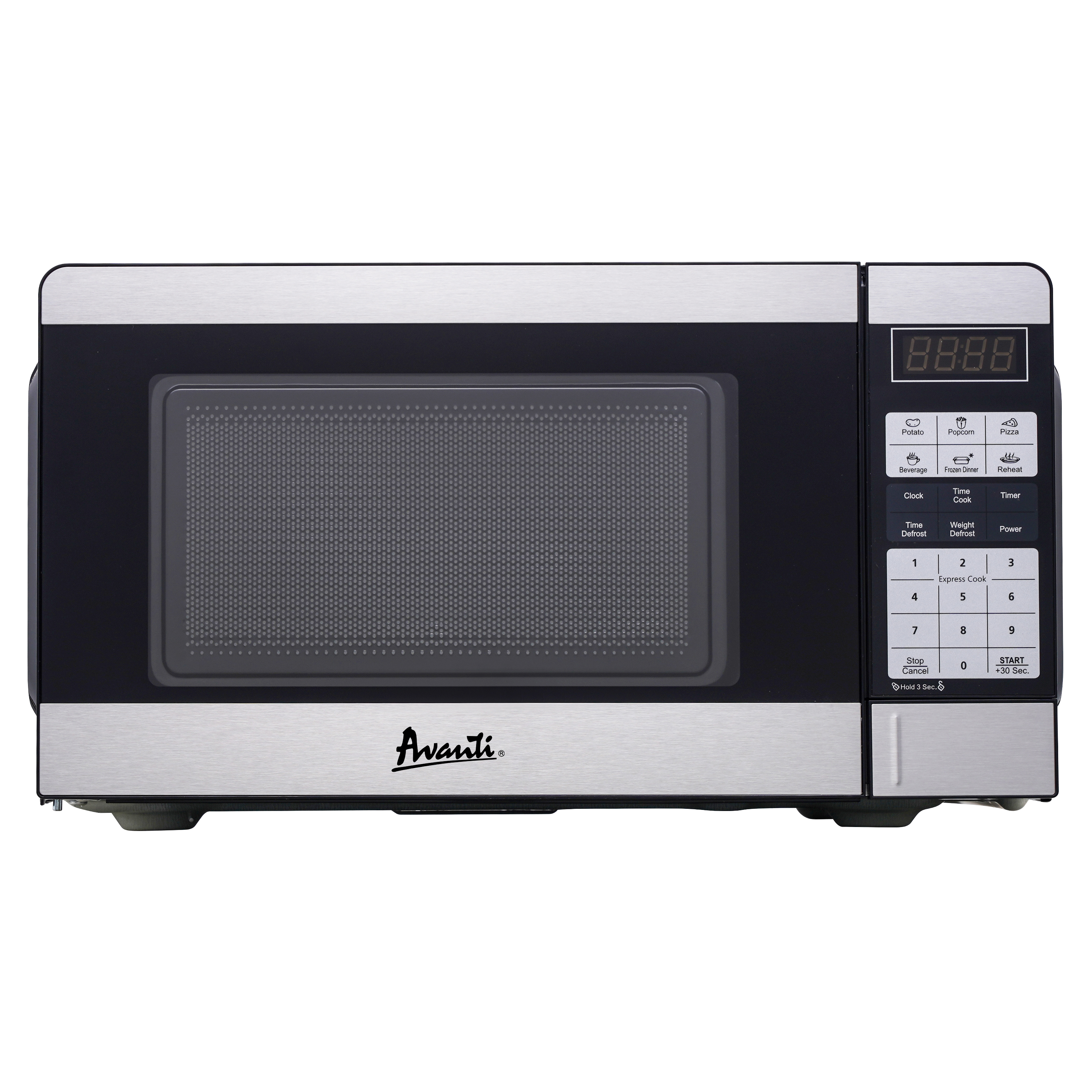 Avanti Stainless Steel Microwave, 0.7 cu.ft