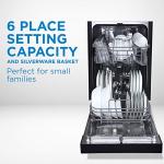 Danby 18" Built-In Dishwasher in Stainless Steel