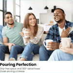 Electric Glass Kettle with Tea Infuser